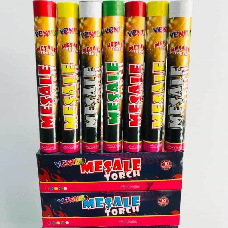 10lu Meşale ile Açık Alan Etkinliklerinde Etkileyici Görüntü